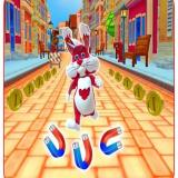Subway Bunny Run Rush Rabbit Runner Game